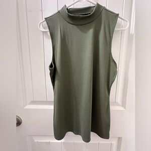 Mock neck top